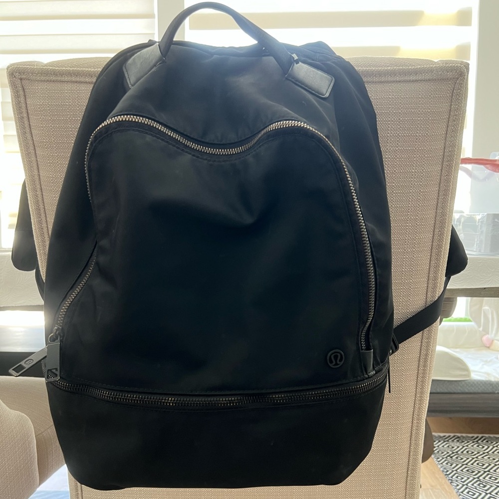 Lululemon Black Backpack